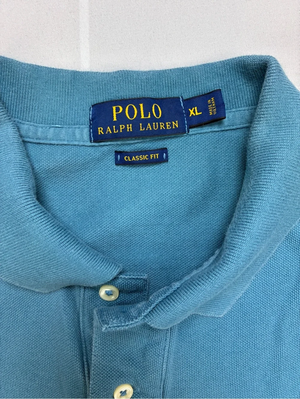 Ralph Lauren Men's Dark Teal Cotton Polo Shirt
